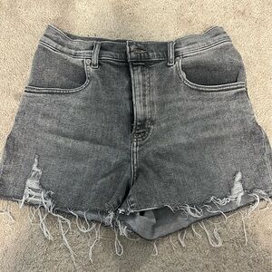 Express High Rise Mom Shorts